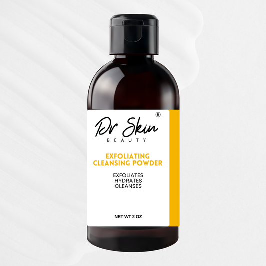 Dr. Skin Enzyme Cleansing Powder - Pineapple, Papaya & Rice Water for Radiant Glow | Adzuki Bean