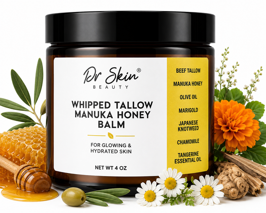 Dr. Skin Wagyu Tallow Balm - Deep Moisture for Dry, Sensitive Skin | Manuka Honey & Calendula