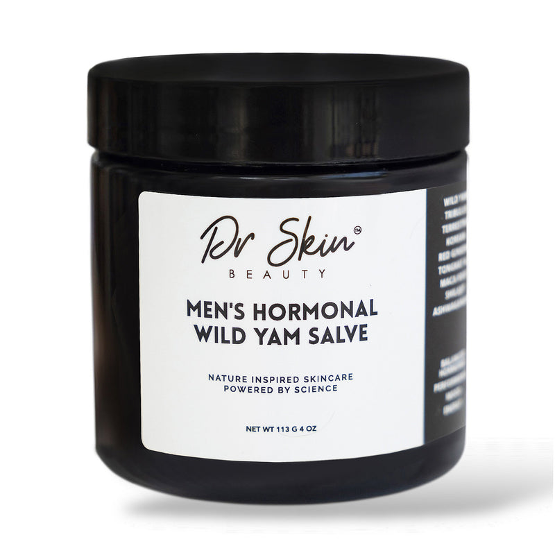 Dr. Skin Wild Yam Salve for Men - Natural Vitality & Energy Support | 7 Powerful Adaptogens