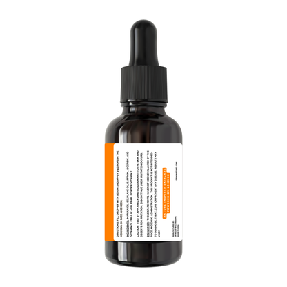 Dr. Skin Vitamin C Glow Serum - Brightening Face Serum with Saffron & Pearl Powder | Ferulic Acid