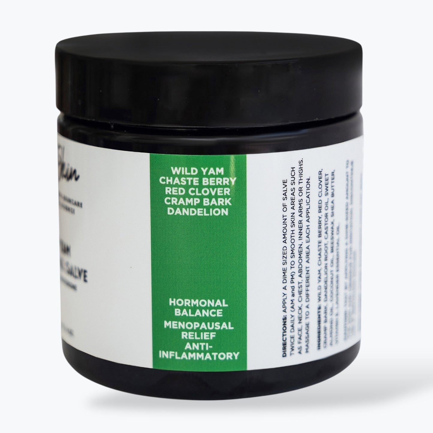 Dr. Skin Wild Yam Salve for Women - Natural Menopause & Hot Flash Comfort | Hormone-Free Balance 4oz